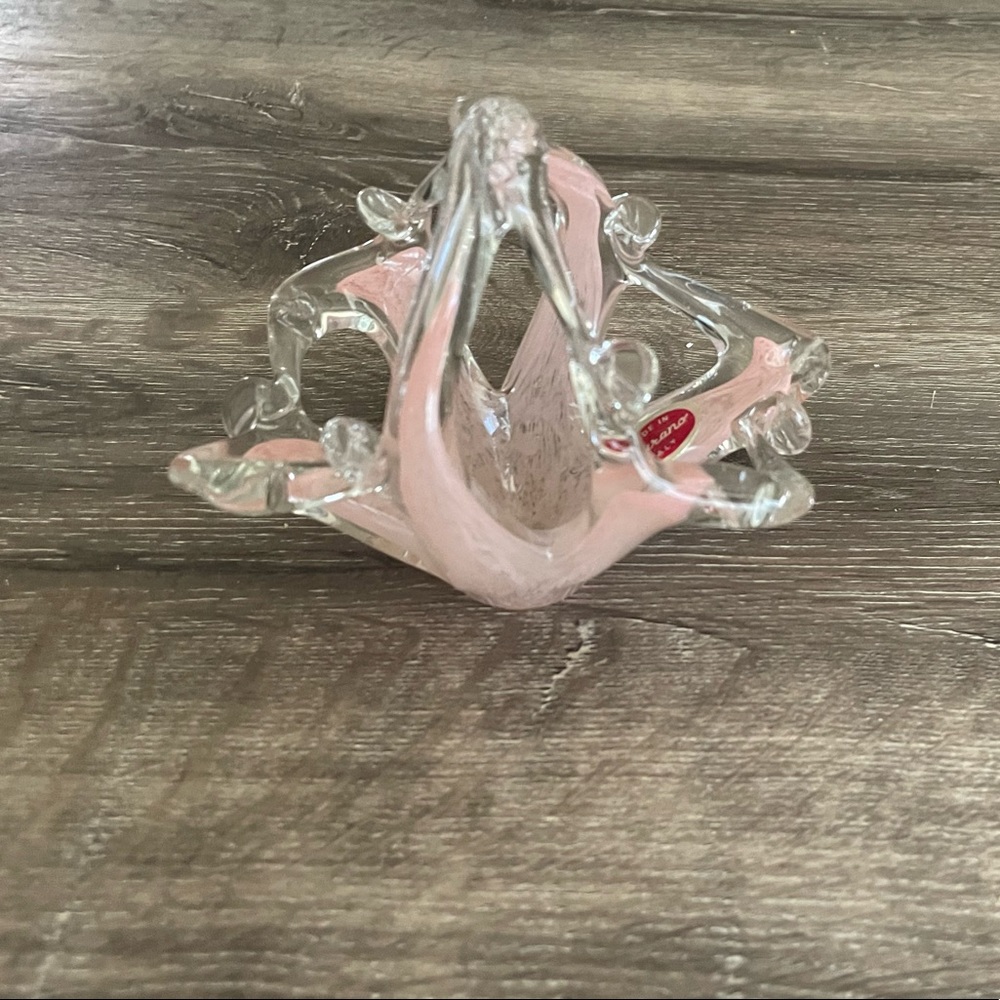 Murano Glass -Basket - Vintage NWT